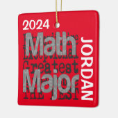 Math Major Extraordinaire CUSTOM Keramikornament (Links)