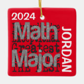 Math Major Extraordinaire CUSTOM Keramikornament (Vorderseite)