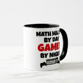 Math Major Gamer Tasse (VorderseiteRechts)