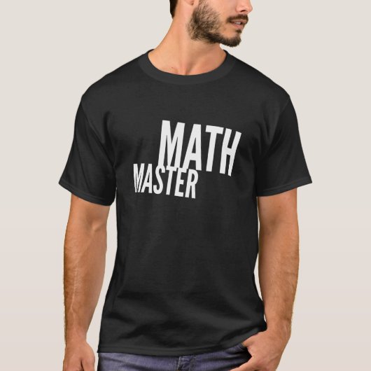 Math Master T-Shirt (Vorderseite)