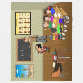 Math Mates Fleecedecke (Vorderseite)