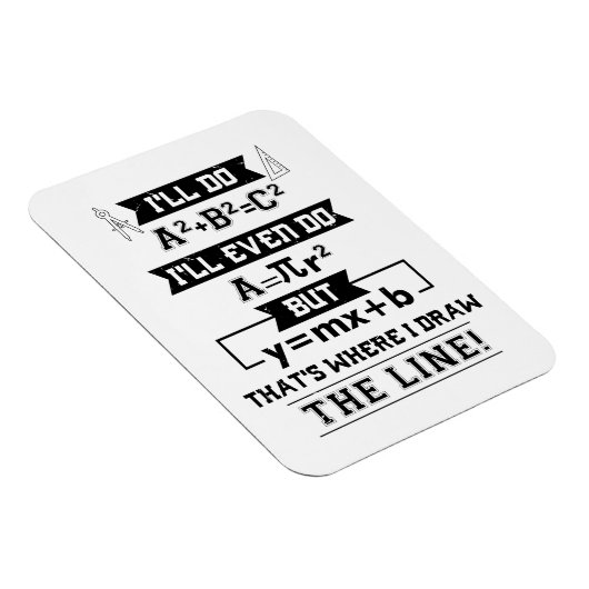 Math Math Teacher Geschenke Magnet (Rechte Seite)