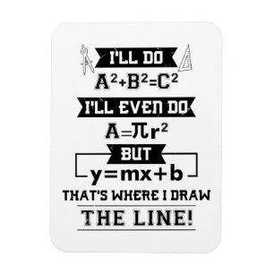 Math Math Teacher Geschenke Magnet