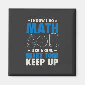 Math Math Teacher Pun Geschenk Magnet (Vorne)