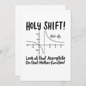 Math Mathematics Einladung (Vorne/Hinten)