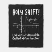 Math Mathematics Fleecedecke (Vorderseite)