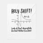 Math Mathematics Fleecedecke (Vorderseite)