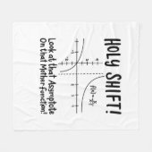 Math Mathematics Fleecedecke (Vorderseite (Horizontal))