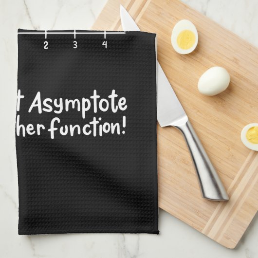 Math Mathematics Geschirrtuch (Viertel Falte)