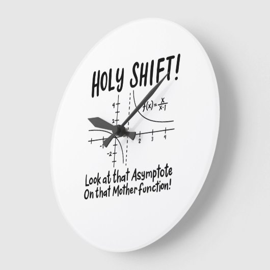 Math Mathematics Große Wanduhr (Winkel)
