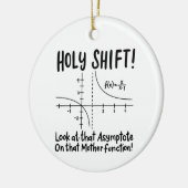 Math Mathematics Keramik Ornament (Links)