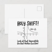 Math Mathematics Postkarte (Vorne/Hinten)