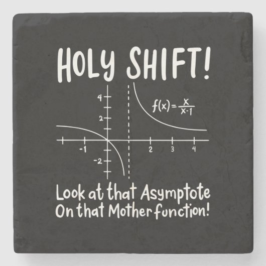 Math Mathematics Steinuntersetzer (Vorderseite)