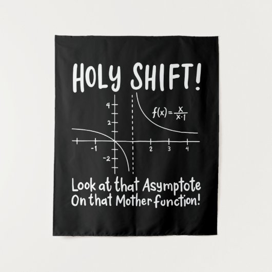 Math Mathematics Wandteppich (Vorderseite)