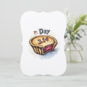 Math Meets Dessert Einladung (Stehend Vorderseite)