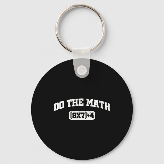 Math Meme, Math 67 Meme, Funny Six Seven Teacher S Schlüsselanhänger (Vorderseite)