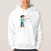 Math Mens Hoodie lernen (Vorderseite)