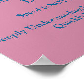 Math Mindsets Poster versteht tief (Ecke)