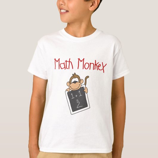 Math Monkey Tshirts und Geschenke (Vorderseite)