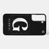 Math Monogram - Buchstabe G Samsung Galaxy Hülle (Rückseite (Horizontal))