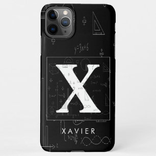 Math Monogram - Xavier iPhone 11Pro Max Case Hülle