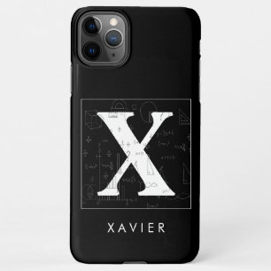 Math Monogram - Xavier iPhone 11Pro Max Hülle