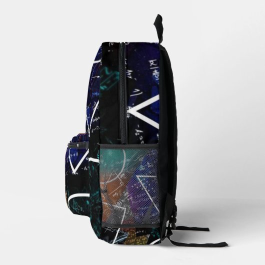 Math Motion: Equity Art Backpack Bedruckter Rucksack (Rechts)