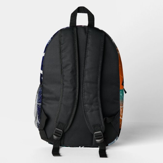 Math Motion: Equity Art Backpack Bedruckter Rucksack (Rückseite)