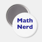Math Nerd Magnet (Vorderseite/Rückseite)