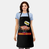 Math Nerd Pizza Lovers Math Teacher Lautl Schürze (Getragen)