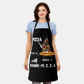 Math Nerd Pizza Lovers Volume Formula Geek Math T Schürze (Getragen)