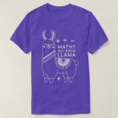 Math no Prob llama 2 T-Shirt (Design vorne)