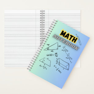 Math-Notebook Notizblock