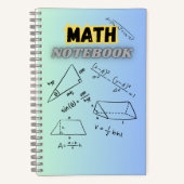 Math-Notebook Notizblock (Vorderseite)