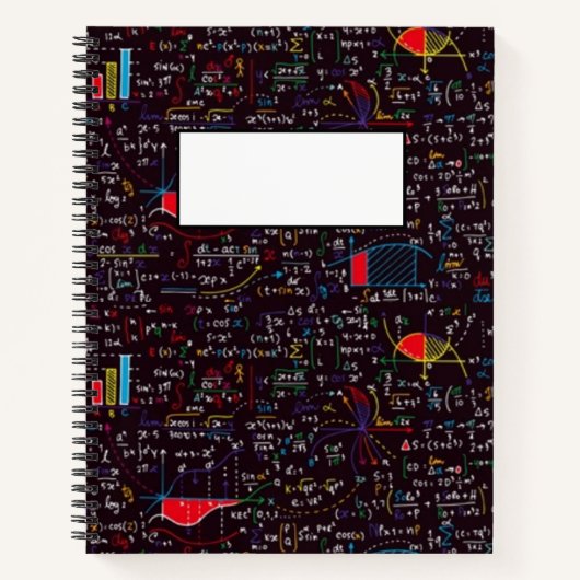 Math Notizblock (Vorderseite)