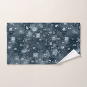 Math Numbers Abstrakt Badhandtuch Set (Handtuch)