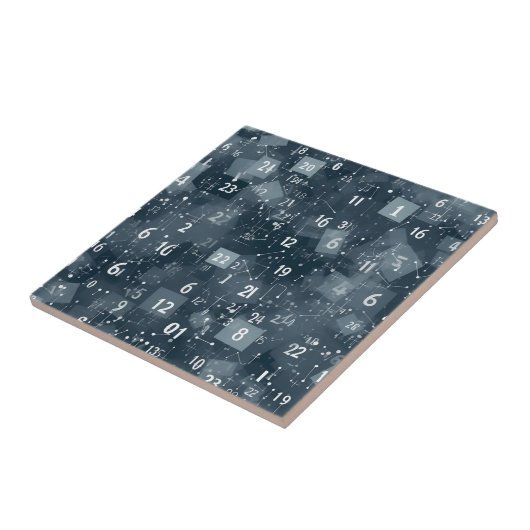 Math Numbers Abstrakt Fliese (Seite)