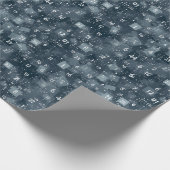 Math Numbers Abstrakt Geschenkpapier (Ecke)