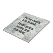 Math Numbers personalisieren Fliese (Seite)