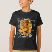 Math Overload Funny Equation Cartoon  T-Shirt (Vorderseite)