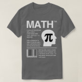 Math Package Math Teacher T-Shirt (Design vorne)