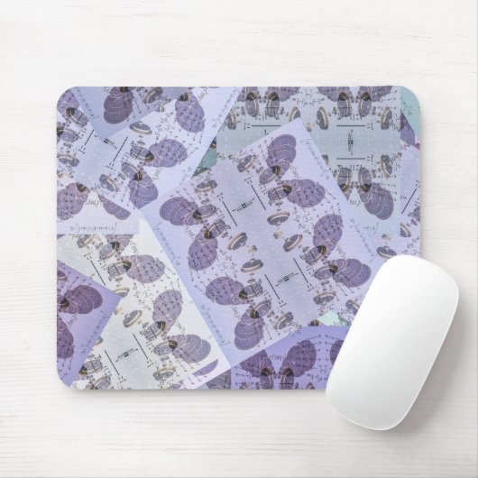 Math Patchwork Mousepad (Mit Mouse)