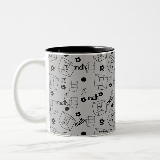 Math Pattern Tasse (Links)