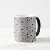 Math Pattern Tasse (VorderseiteRechts)
