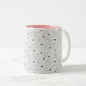 Math Pattern Tasse (VorderseiteRechts)