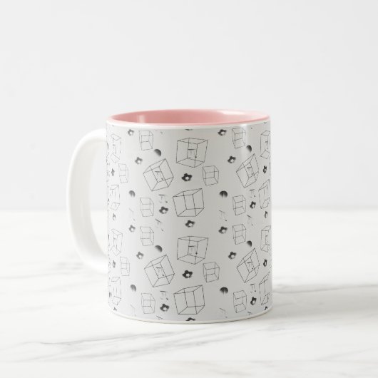 Math Pattern Tasse (Vorderseite Links)