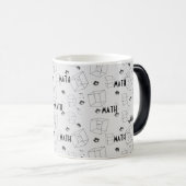 Math Pattern Tasse (VorderseiteRechts)