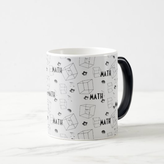 Math Pattern Tasse (VorderseiteRechts)