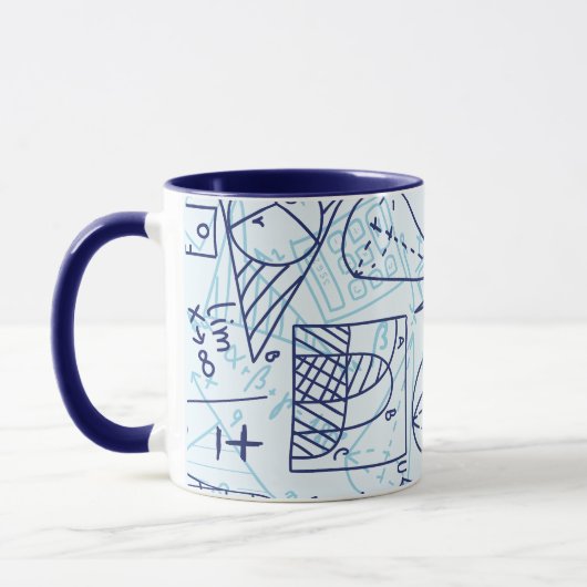 Math Pattern Tasse (Links)
