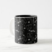 Math Pattern Tasse (Vorderseite Links)